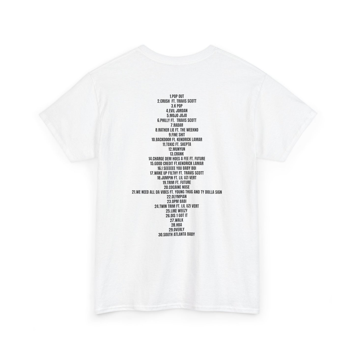 Unisex Playboi Carti Tee - I AM MUSIC Graphic Shirt