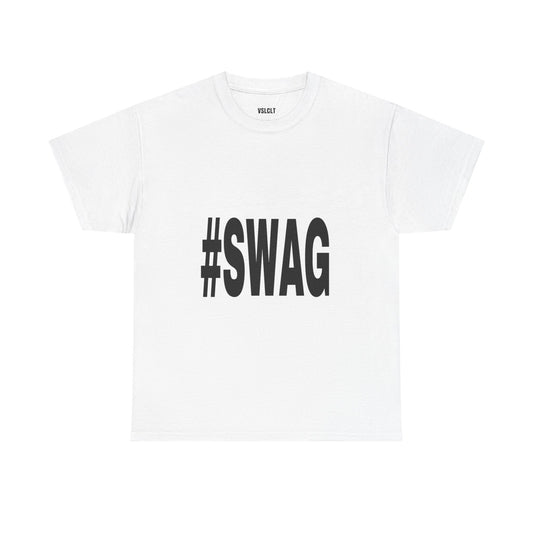 #SWAG Unisex Heavy Cotton Tee - VSLCLT Print