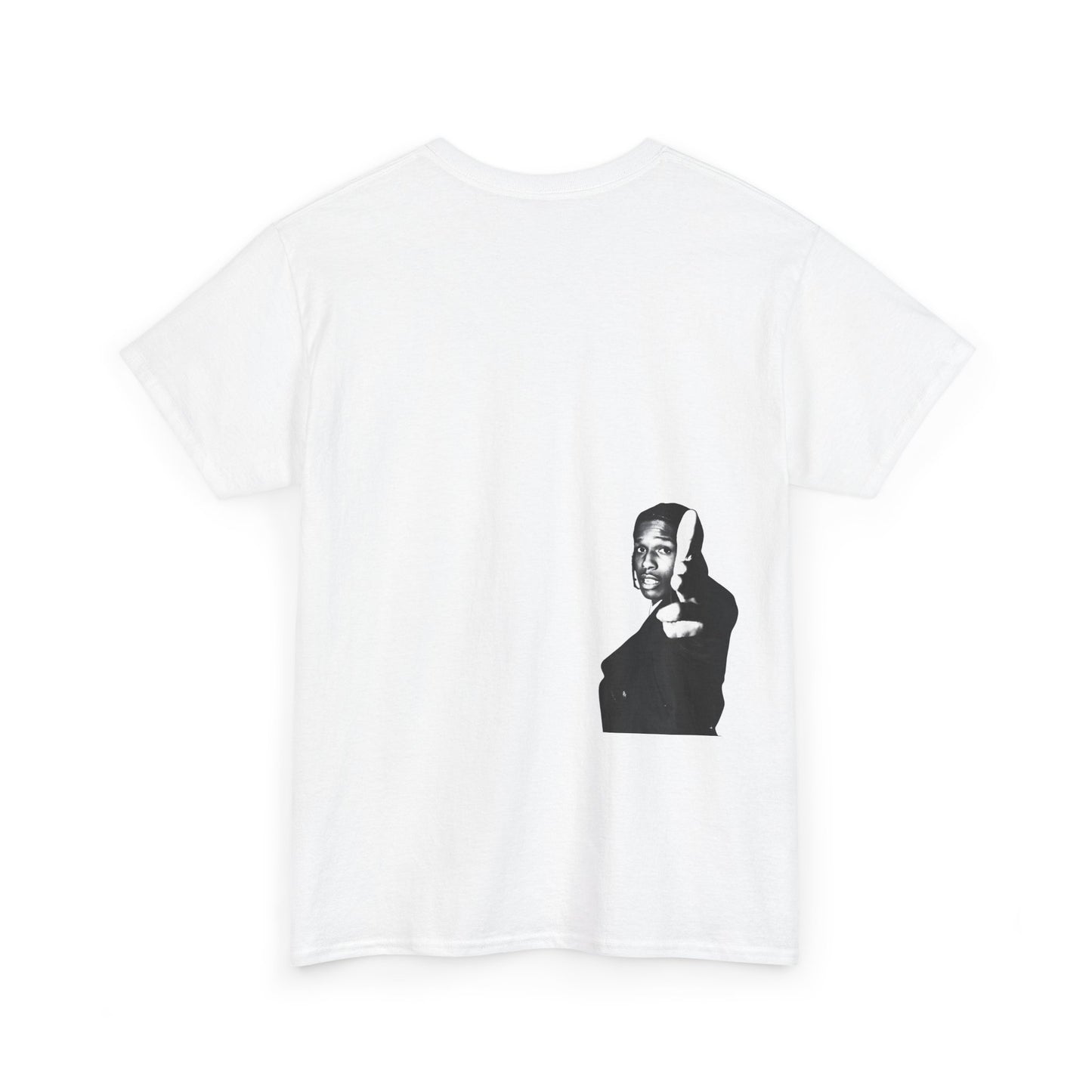 Unisex A$AP Rocky Tee - Dont Be Dumb Album Shirt with A$AP Rocky Backprint