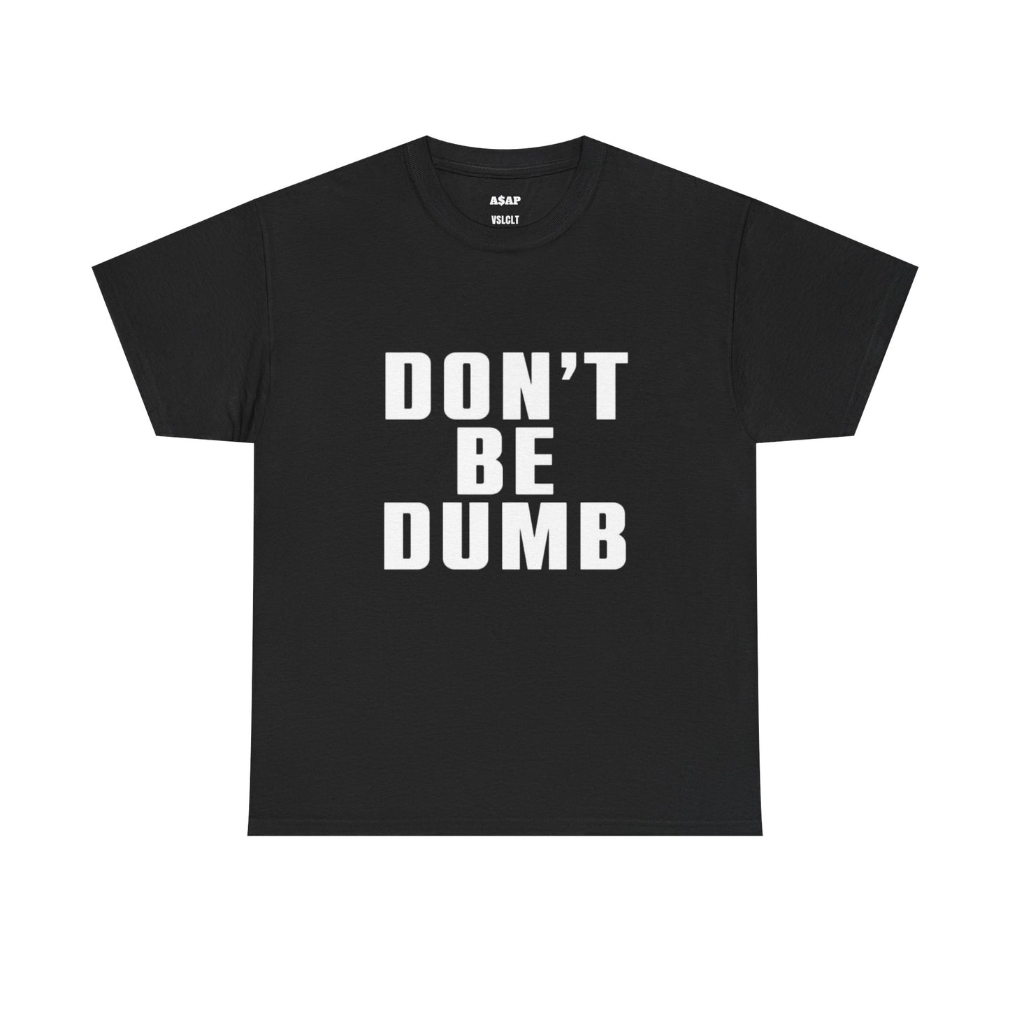 Unisex A$AP Rocky Tee - Dont Be Dumb Album Shirt with A$AP Rocky Backprint