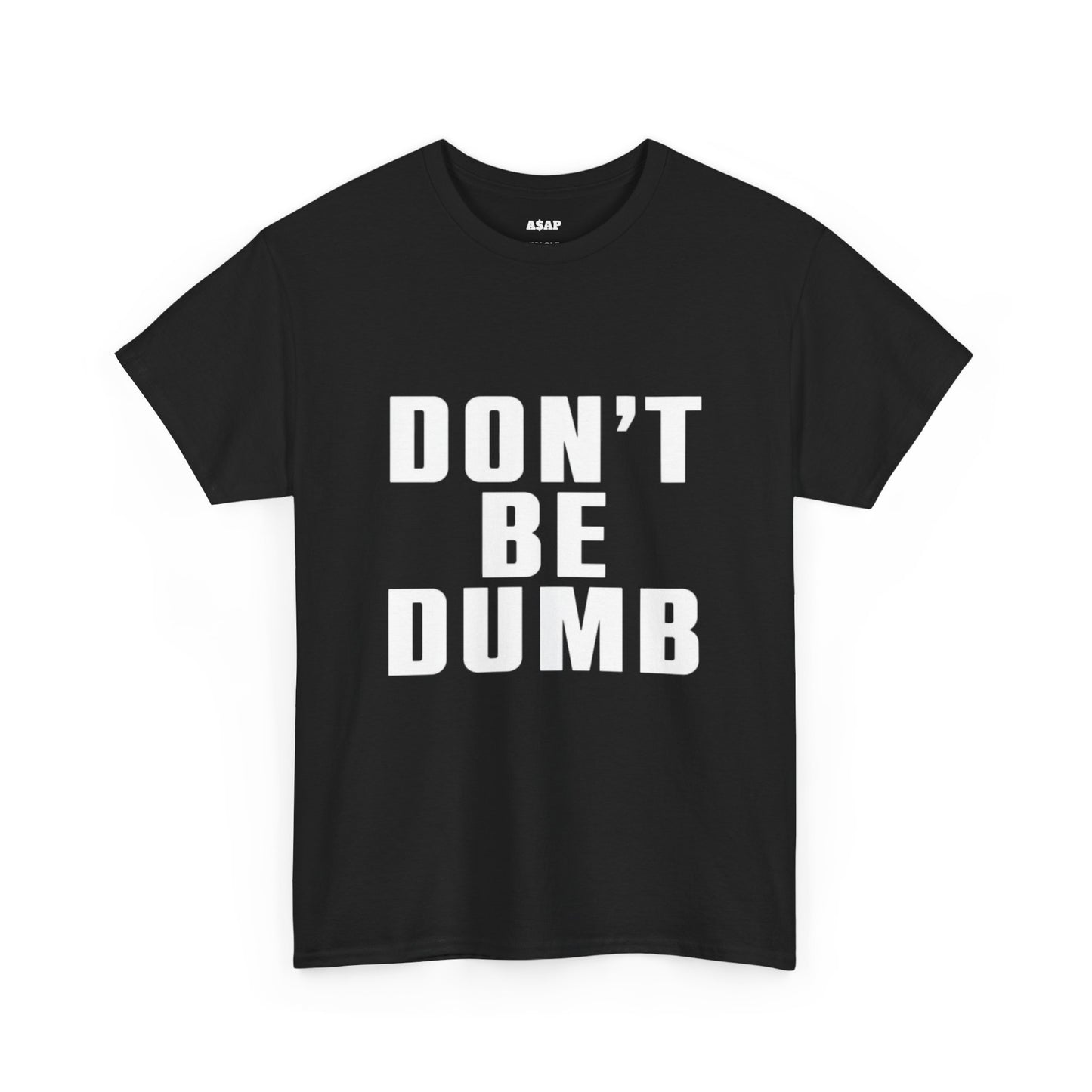 Unisex A$AP Rocky Tee - Dont Be Dumb Album Shirt with A$AP Rocky Backprint